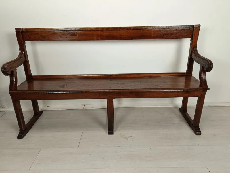 Pamono Church Benches in Oak> Benches