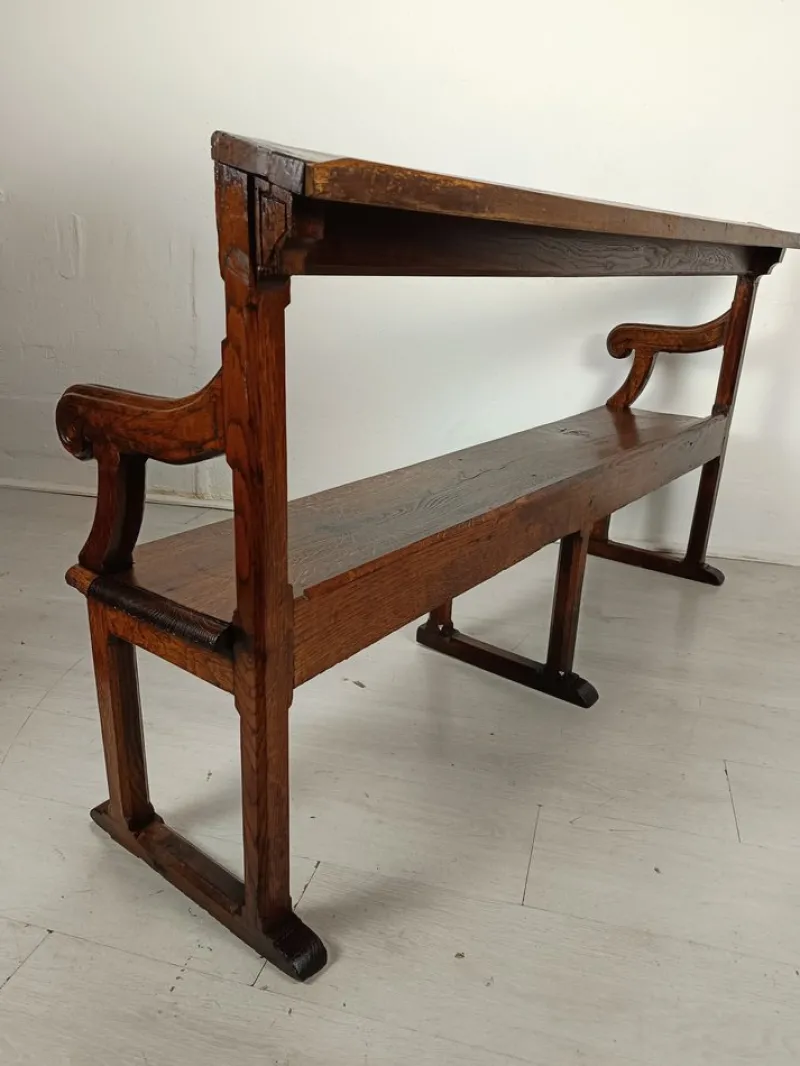 Pamono Church Benches in Oak> Benches