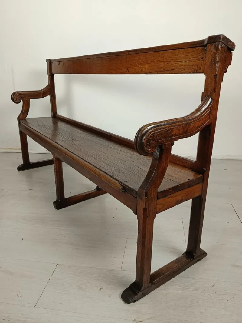 Pamono Church Benches in Oak> Benches