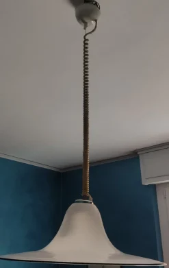 Pamono Cinea Murano Glass Pendant Lamp by Renato Toso for Leucos, 1970s><noscript><img width=