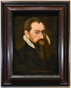 Best Pamono Circle of Frans Pourbus, Portrait of a Man, 1570, Oil on Canvas