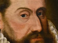 Best Pamono Circle of Frans Pourbus, Portrait of a Man, 1570, Oil on Canvas