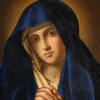 Pamono Circle of Giovanni Battista Salvi Detto Il Sassoferrato, The Madonna, 1690, Oil on Canvas> Old Masters|Classical