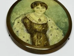 Sale Pamono Circle of William Douglas, Miniature Portrait of Lady Scott (Alicia Anne Spottiswoode), 1827, Watercolor