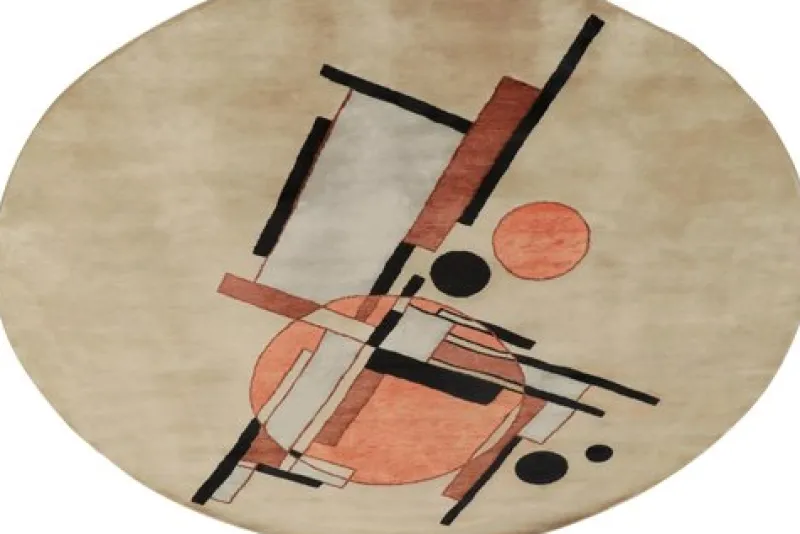 Pamono Circle Rug from R&K Principal Jahanshah Nazmiyal> Carpets & Textiles|Carpets & Textiles