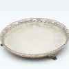 Discount Pamono Circular Silver Catchall with Grid