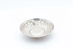Hot Pamono Circular Silver Fruit Bowl