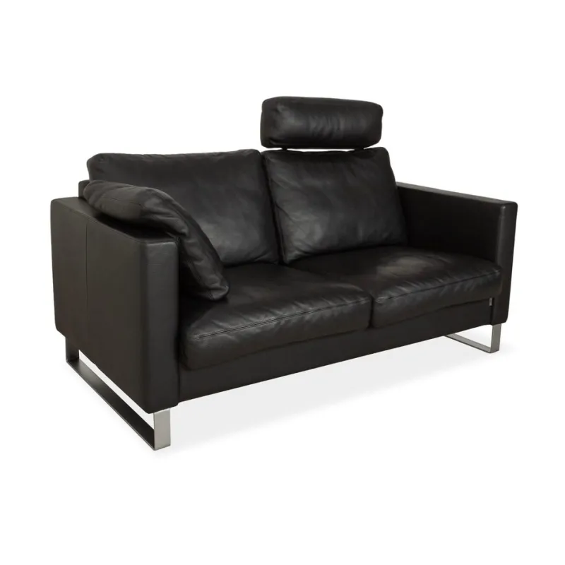 Pamono CL 500 Leather Two-Seater Sofa from Erpo> Couches & Sofas