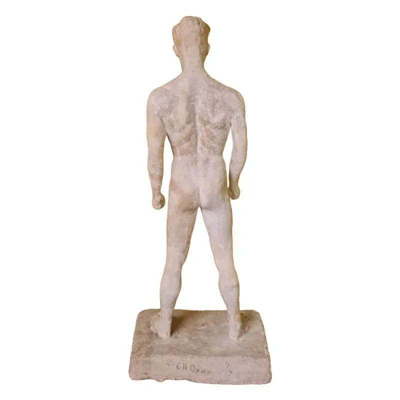 Pamono Clara Quien, Full Figure Statue, 1933, Plaster