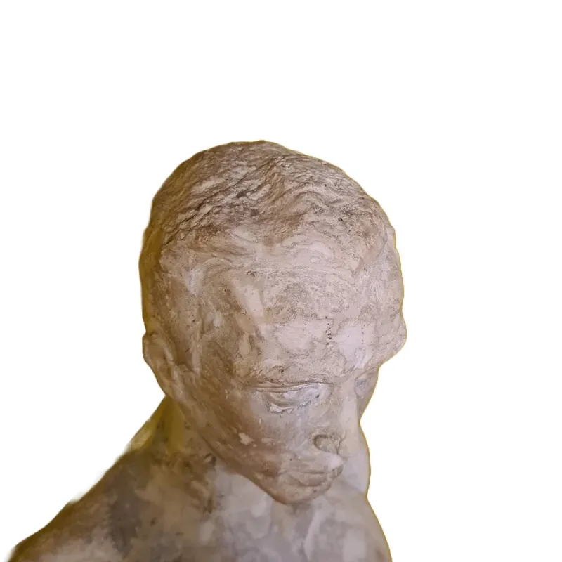 Pamono Clara Quien, Full Figure Statue, 1933, Plaster