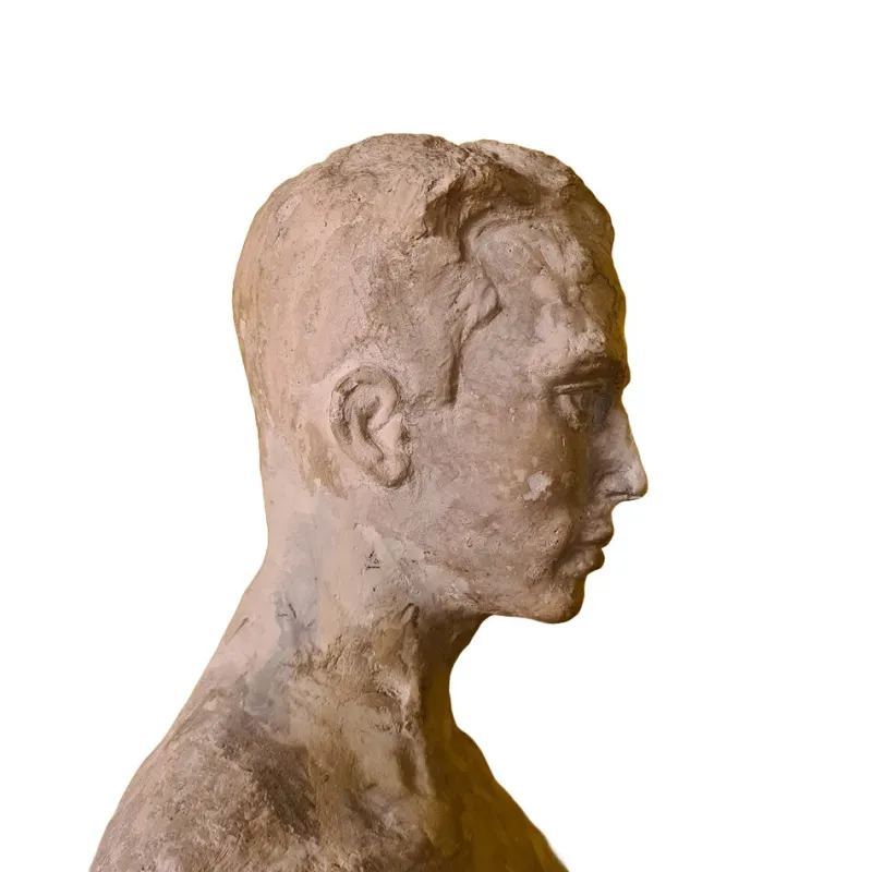 Pamono Clara Quien, Full Figure Statue, 1933, Plaster