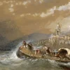 New Pamono Clarkson Frederick Stanfield RA RBA, Off Fuenterrabia, Spain, 1851, Watercolour