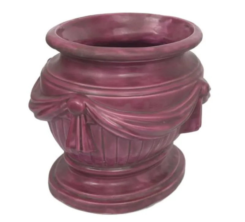 Pamono Classicism Style Majolica Flower Pot> Planters And Jardiniere