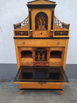 Pamono Classicist Secretaire in Maple, 181> Secretaires