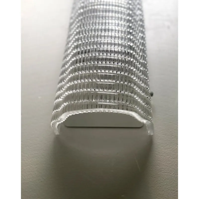 Discount Pamono Clear Diamanted Rectangular Murano Glass Wall Sconce by Simoeng