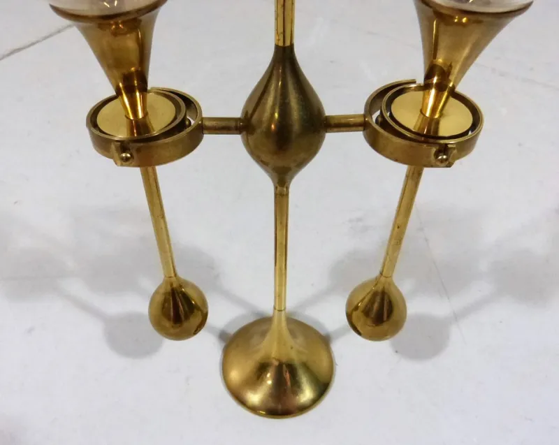 Pamono Clear Drops Oil Lamp by Freddie Andersen, 1970s> Candleholders