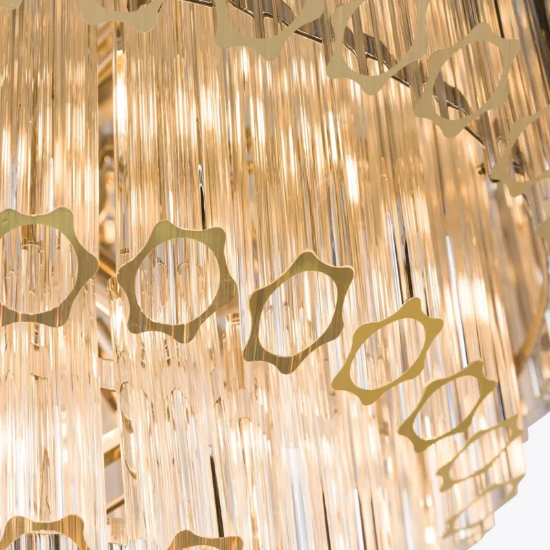 Clearance Pamono Clear Grande Palermo Chandelier from Pure White Lines