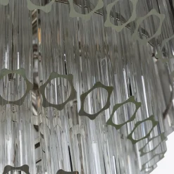 Clearance Pamono Clear Grande Palermo Chandelier from Pure White Lines