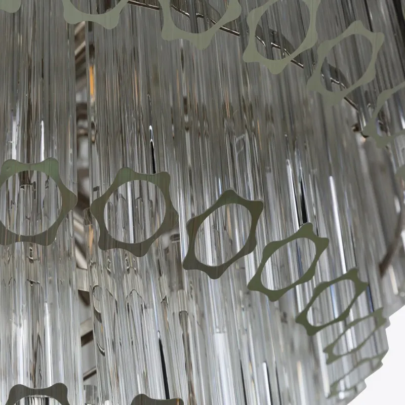 Clearance Pamono Clear Grande Palermo Chandelier from Pure White Lines