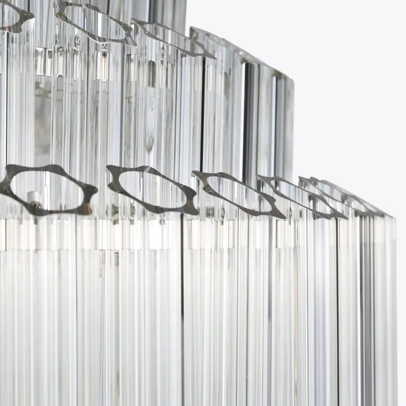 Clearance Pamono Clear Grande Palermo Chandelier from Pure White Lines