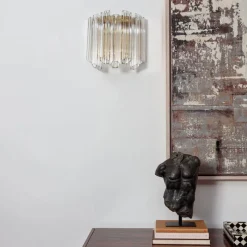 New Pamono Clear Palermo Wall Light from Pure White Lines