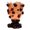 New Pamono Clear Purple Clear Ruby Nugget Vase by Gaetano Pesce for Fish Design