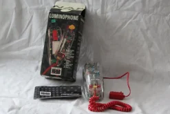 Pamono Clear Transparent Land Line Phone, France, 1995><noscript><img width=
