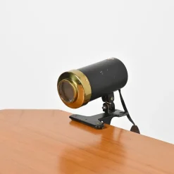 Pamono Clip-on Lamps by Jacques Biny for Lita, 1950s, Set of 3> Table Lamps