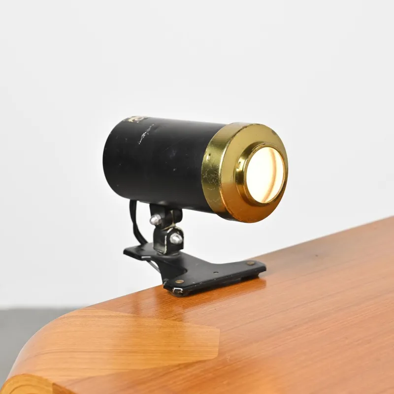 Pamono Clip-on Lamps by Jacques Biny for Lita, 1950s, Set of 3> Table Lamps