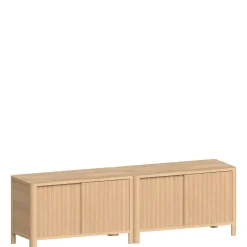 Online Pamono Cloe Oak TV Stand with Wooden Doors by Woodendot