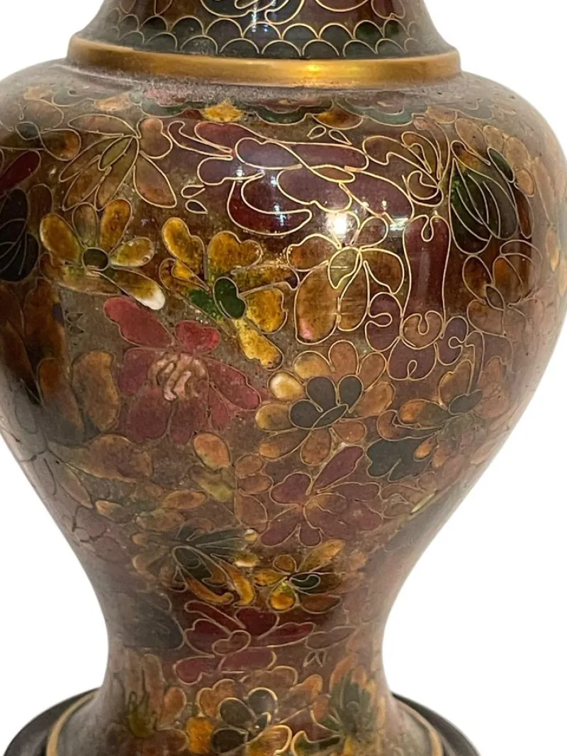 Best Pamono Cloisonné Vases, Japan, 20th Century, Set of 3
