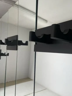 Pamono Clothes Hanger Panel with Mirror, 1999><noscript><img width=