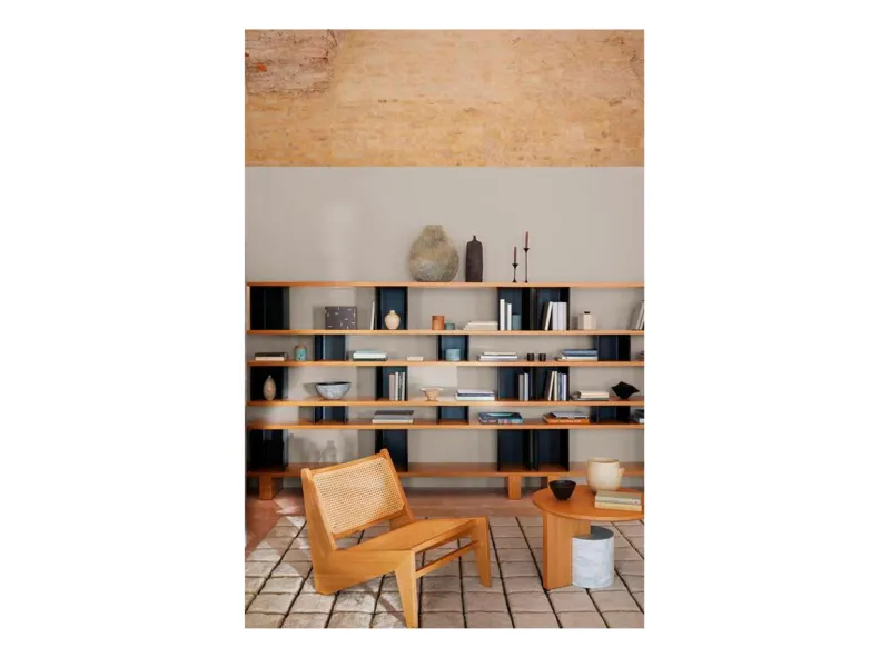 Clearance Pamono Cloud Plots in Wood and Aluminum by Charlotte Perriand for Cassina