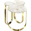 Pamono Cloud Side Table in Marble and Mirror Polished Brass by Barberini & Gunnell> Tables