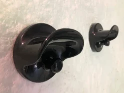Pamono Coat Hooks by Olaf von Bohr for Kartell, 1970s, Set of 3><noscript><img width=