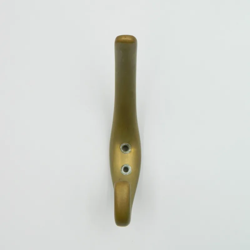Pamono Coat Hooks in Brass by Franz Hagenauer for Werkstätte Hagenauer Wien, 1950s, Set of 9> Racks, Hooks & Valets