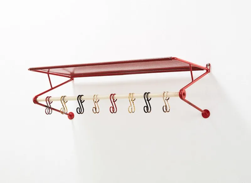 Pamono Coat Rack by Mathieu Mategot for Artimeta, 1950s> Racks, Hooks & Valets