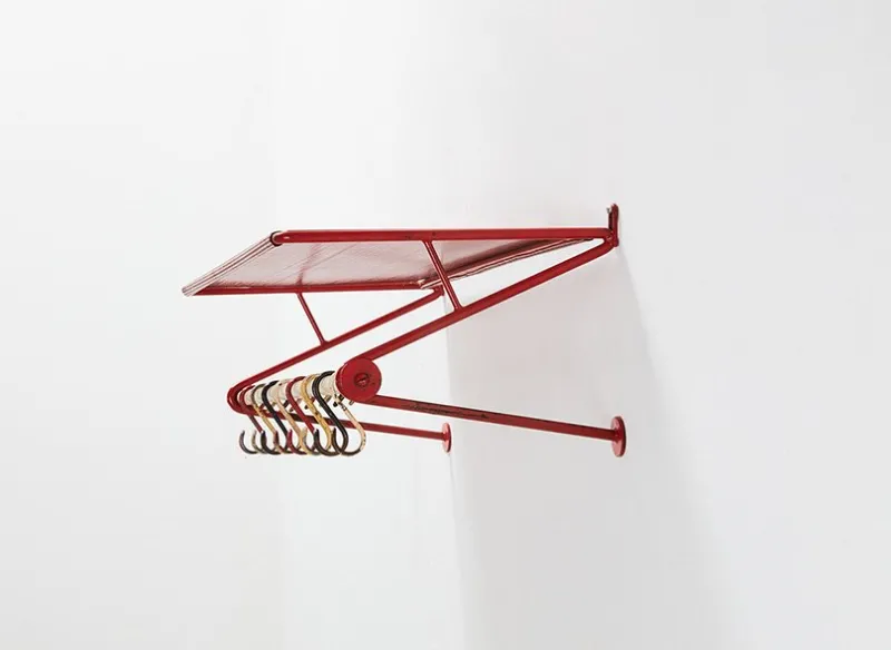 Pamono Coat Rack by Mathieu Mategot for Artimeta, 1950s> Racks, Hooks & Valets