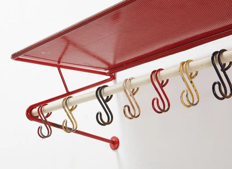 Pamono Coat Rack by Mathieu Mategot for Artimeta, 1950s> Racks, Hooks & Valets