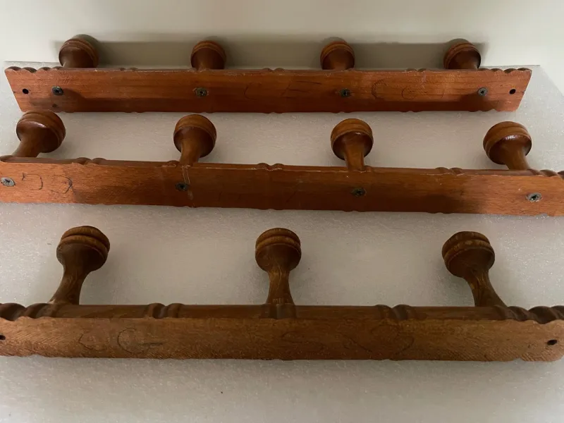 Outlet Pamono Coat Racks, 1950s, Set of 3