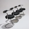 Online Pamono Cobra Chairs by Giotto Stoppino, 1970s, Set of 4