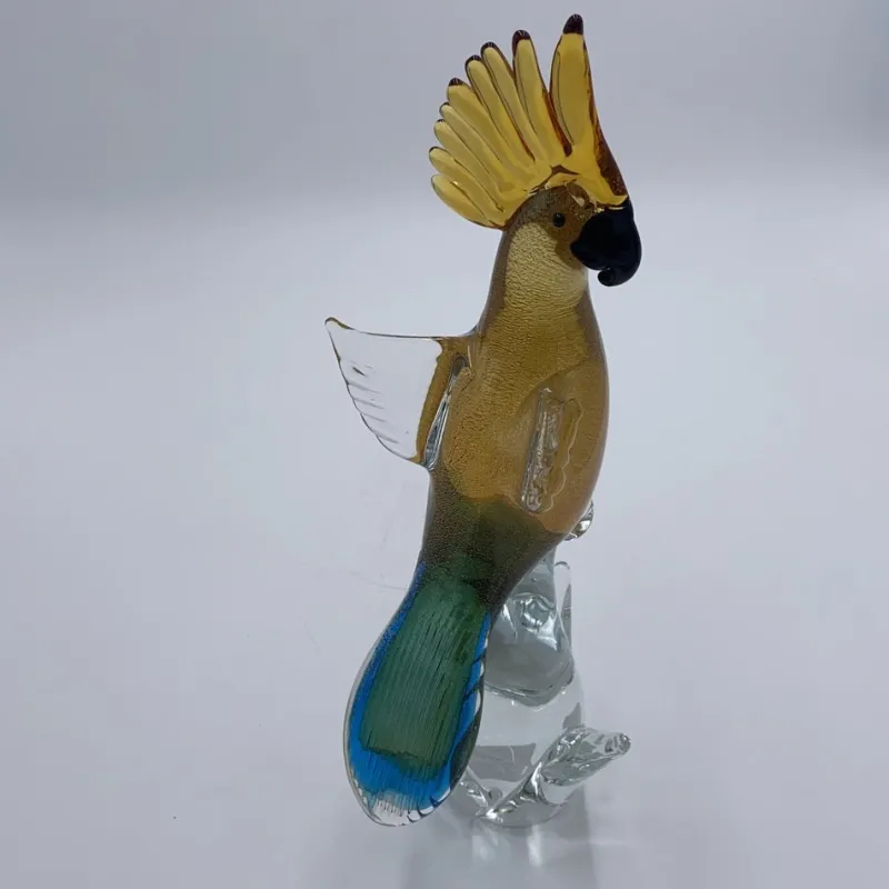 Pamono Cockatoo Sculpture by Fornace Mian> Decorative Objects
