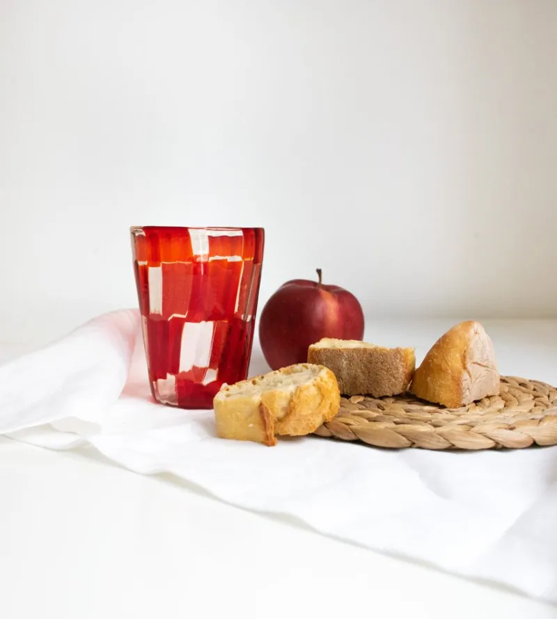 Online Pamono Cocktail Set in Murano Glass by Mariana Iskra for Ribes the Art of Glass, Set of 2