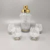 Best Pamono Cocktail Shaker Set with Four Glasses, Italy, 1960s, Set of 5