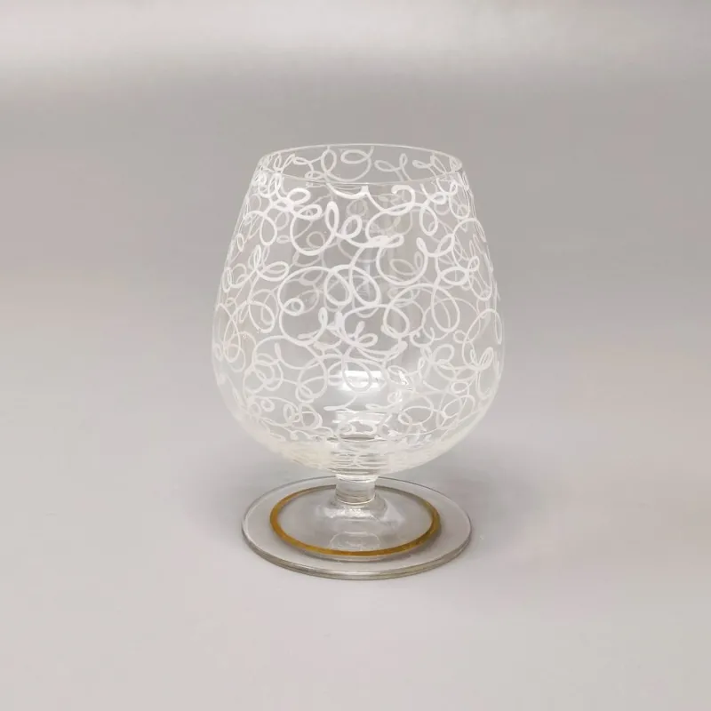 Best Pamono Cocktail Shaker Set with Four Glasses, Italy, 1960s, Set of 5