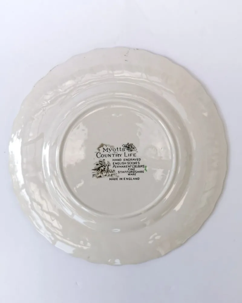 Pamono Coffee and Tea Service Country Life by Myott, 1960, Set of 21> Coffee & Tea Service