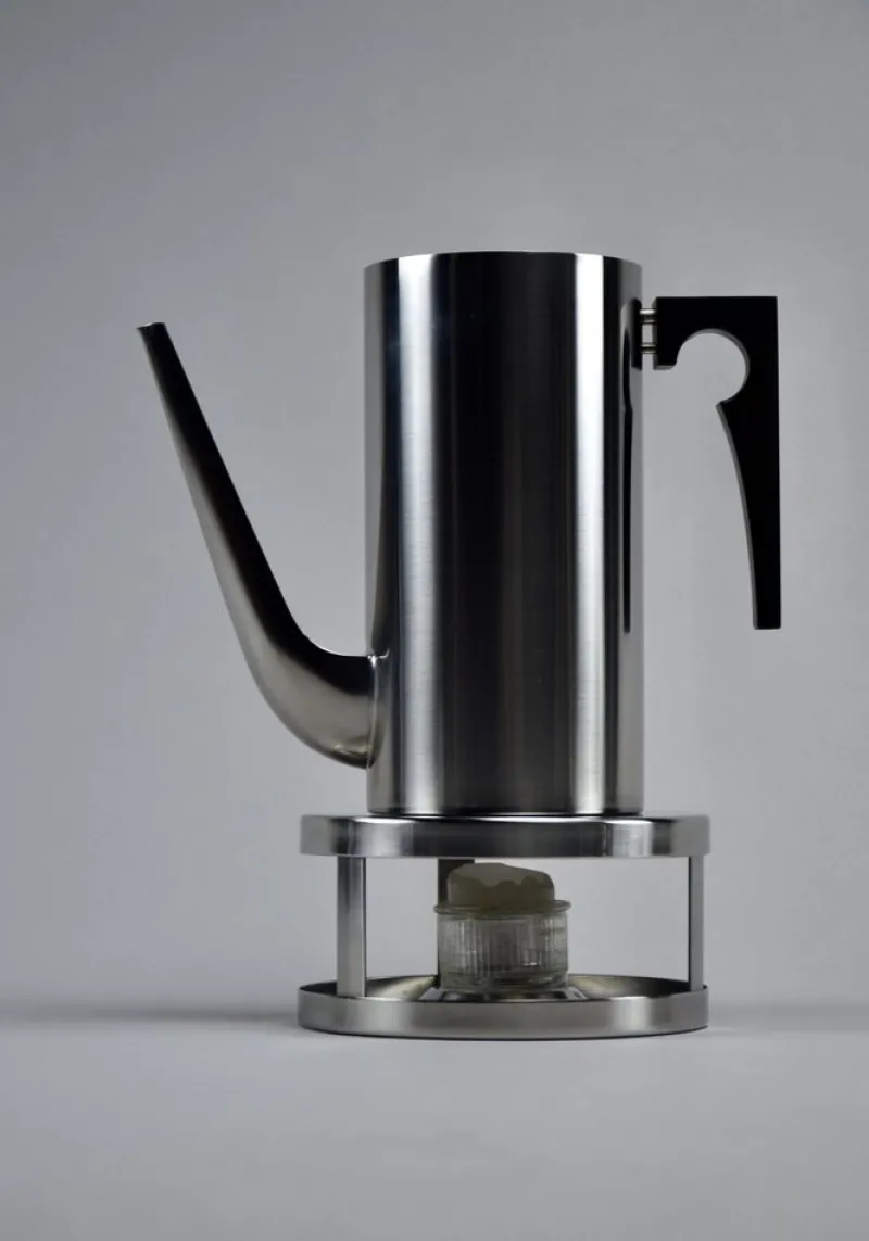 Clearance Pamono Coffee and Tea Set by Arne Jacobsen for Stelton, 1992, Set of 9