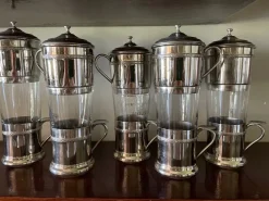 Sale Pamono Coffee Cups and Filter, 1890s, Set of 25