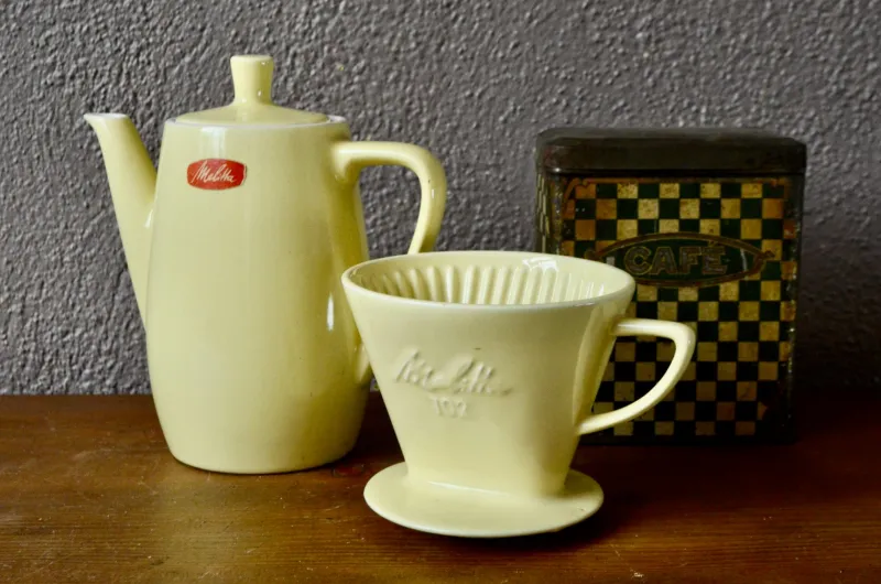 Pamono Coffee Maker and Filter from Melitta, Set of 3> Coffee & Tea Service