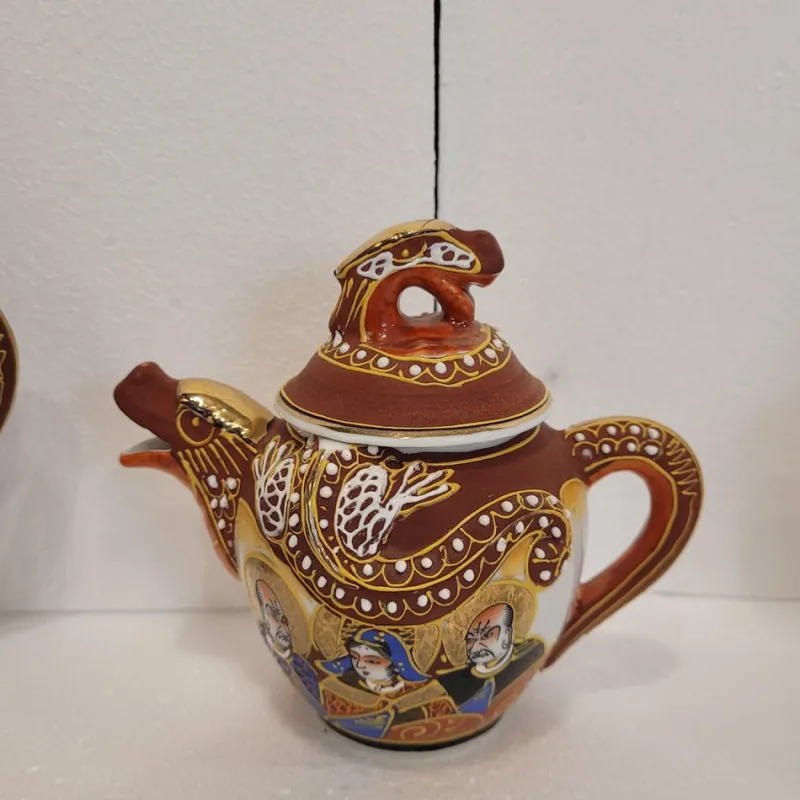 Online Pamono Coffee or Tea Cups in Satsuma Porcelain, 1930s, Set of 15